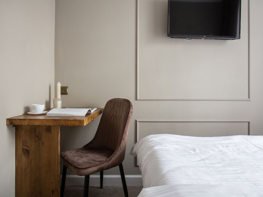 Тихонов на Ордынке — Двухместный номер с 2 отдельными кроватями стандарт с видом на город