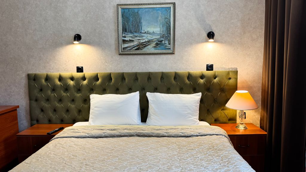 Арючат — Двухместный номер с 1 кроватью с видом на горную реку Аманауз