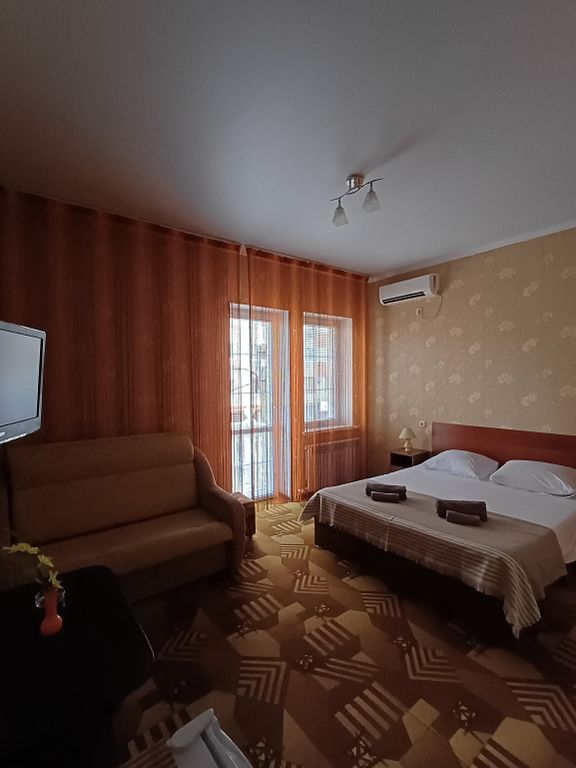 Надежда — Двухместный номер с 1 кроватью комфорт с мини-кухней