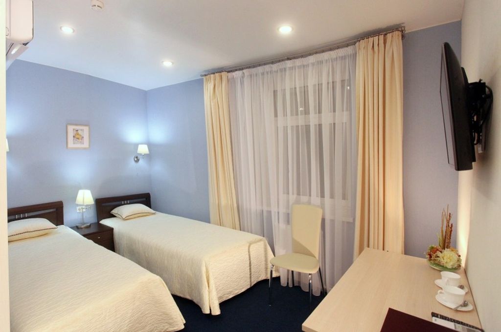 Классик — Двухместный номер с 2 отдельными кроватями стандарт