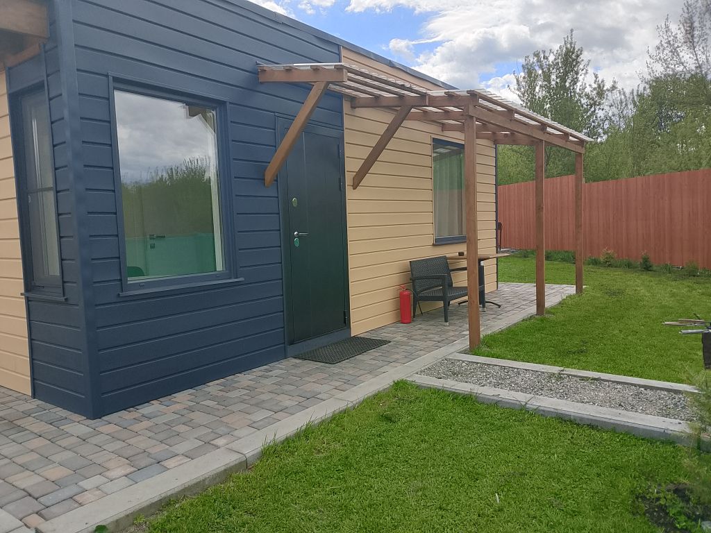 Элемент Алтая — Двухместный номер с 2 отдельными кроватями домик с видом на горы