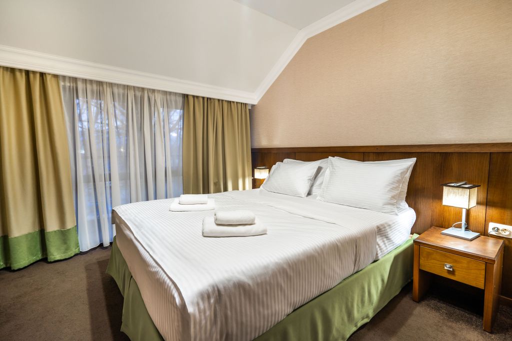 Эдем — Двухместный номер с 1 кроватью стандарт с балконом