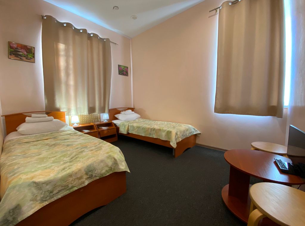 На Сергиевской — Двухместный номер с 2 отдельными кроватями стандарт