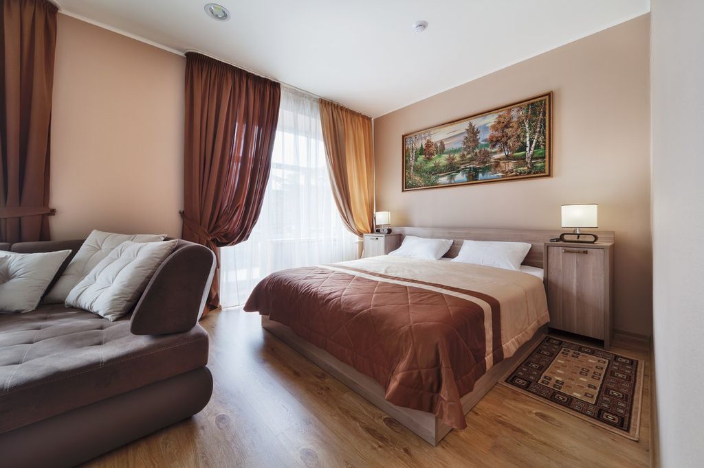 Арбат — Двухместный номер с 1 кроватью люкс с балконом