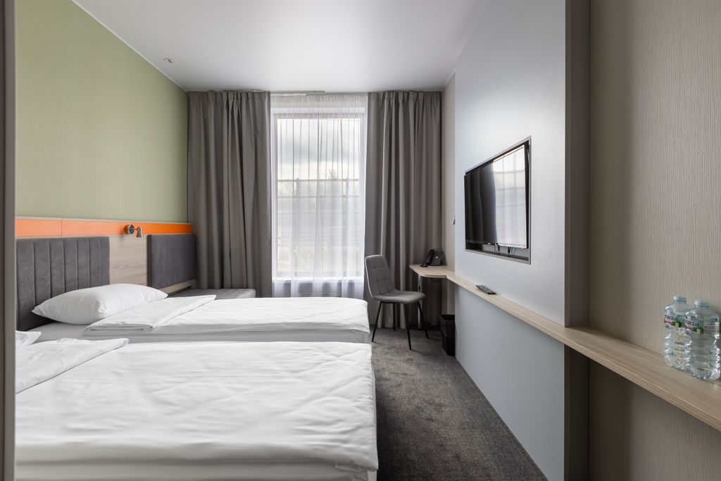 3А Казань — Двухместный номер с 2 отдельными кроватями стандарт