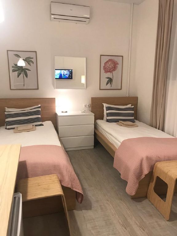 Стокгольм — Двухместный номер с 2 отдельными кроватями и собственной ванной комнатой