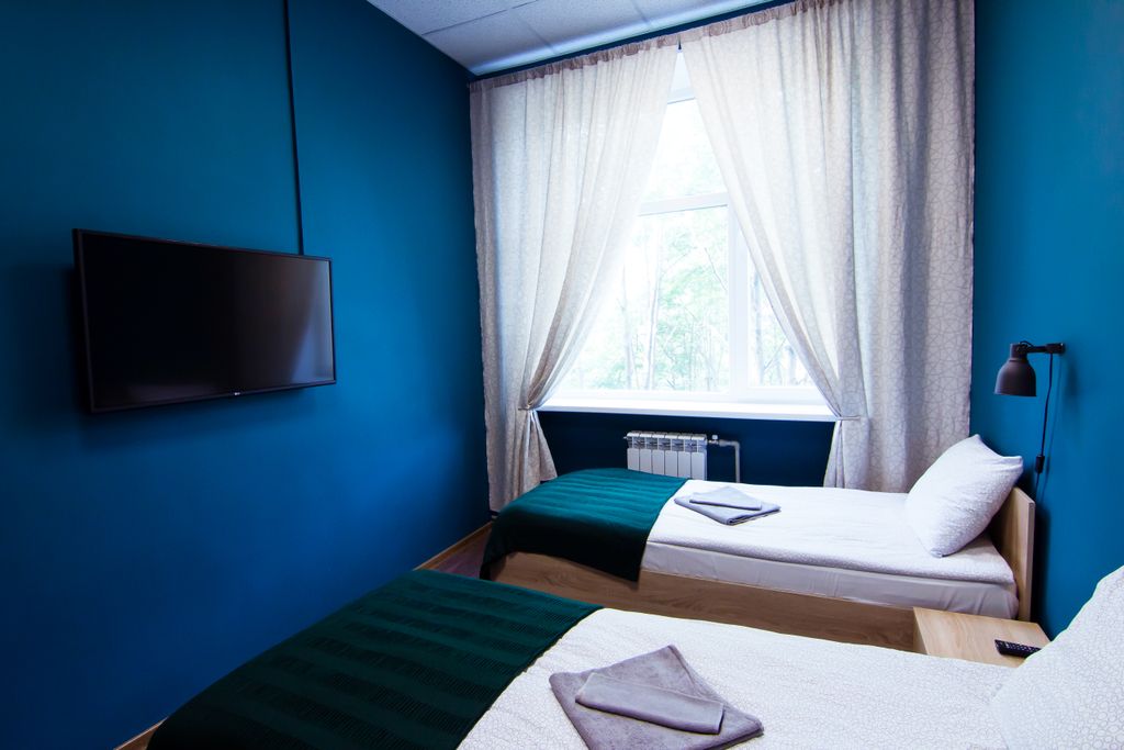 YagelHostel — Двухместный номер с 2 отдельными кроватями бюджетный