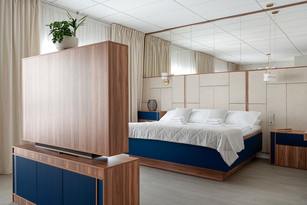 Волжская гавань — Двухместный номер с 1 кроватью люкс