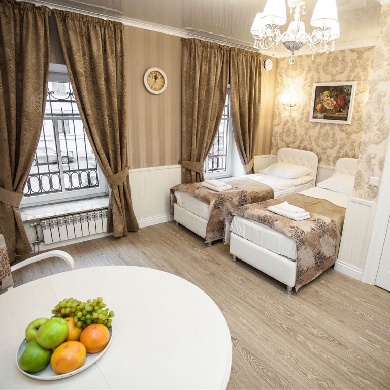 Арт на Репина — Двухместный номер с 2 отдельными кроватями комфорт