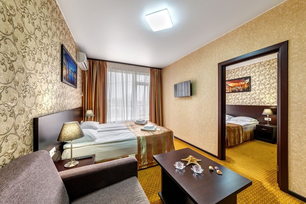 Море — Четырёхместный номер Двухкомнатный Люкс