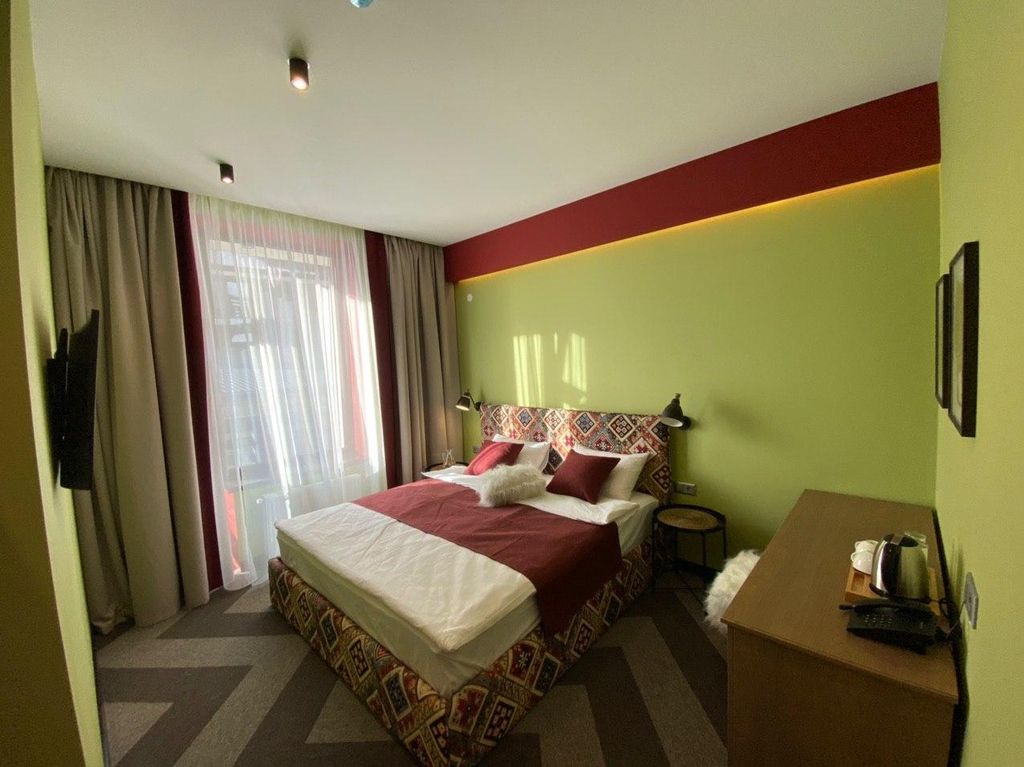 Белый Пик — Двухместный номер с 1 кроватью бюджетный с балконом