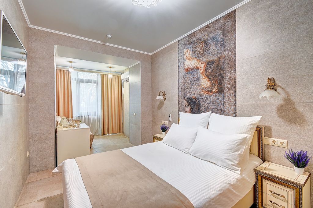 Амбассадор — Двухместный номер с 1 кроватью комфорт терраса