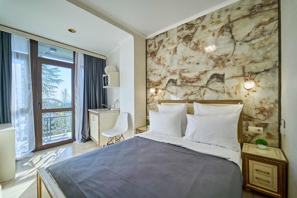 Амбассадор — Двухместный номер с 1 кроватью Студия Панорама