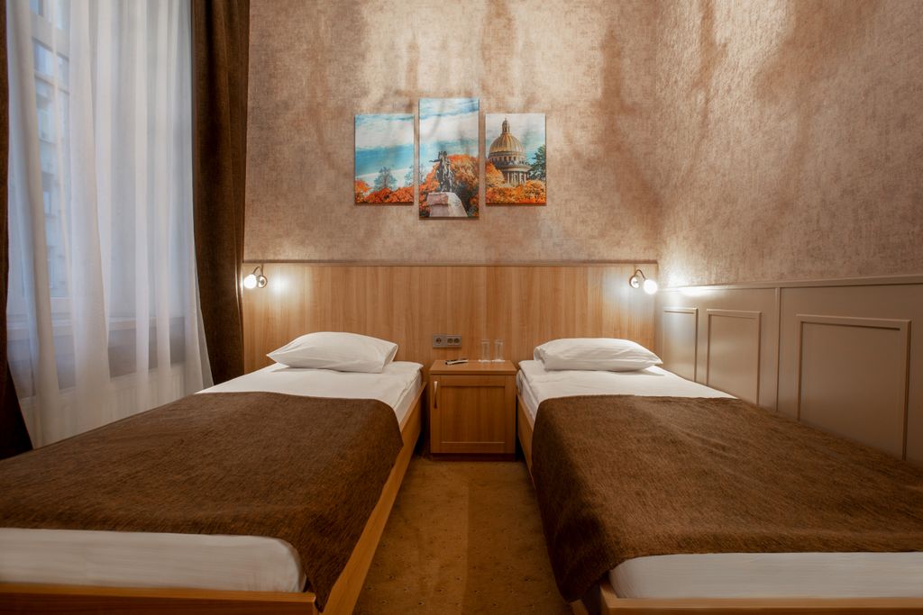 Лига — Двухместный номер с 2 отдельными кроватями комфорт