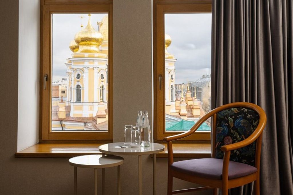 Достоевский — Двухместный номер с 1 кроватью делюкс с видом на собор