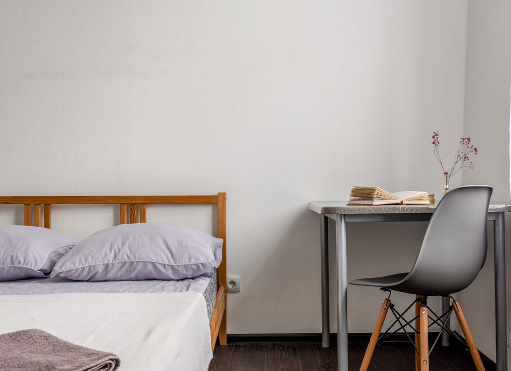 Терраса 10Л — Двухместный номер с 1 кроватью с двуспальной кроватью Без окна