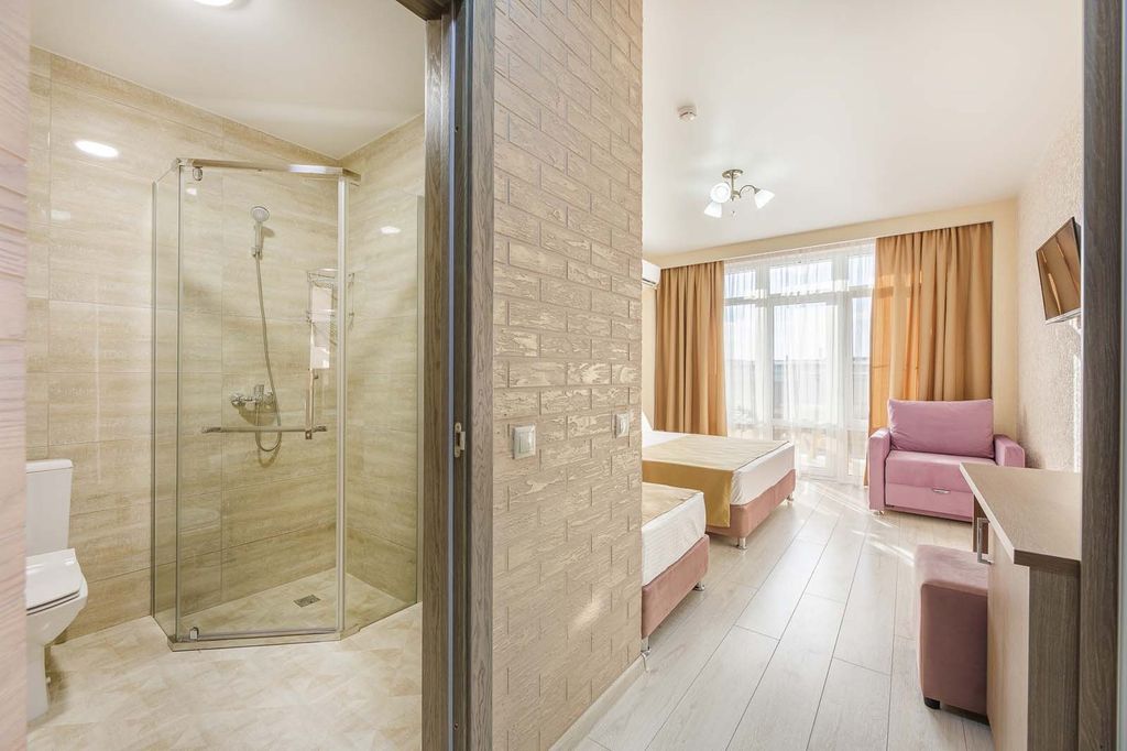 Вива Виктория — Трёхместный номер делюкс на 1 этаже без балкона