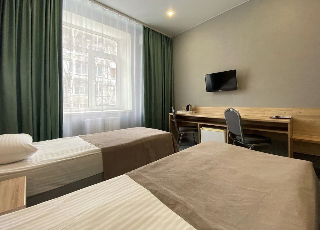 Вирджиния — Двухместный номер с 2 отдельными кроватями стандарт улучшенный