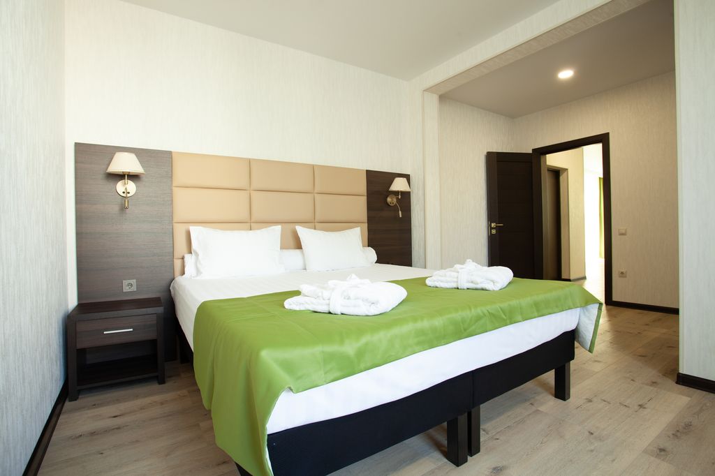 Экодом Сочи — Двухместный номер с 1 кроватью люкс