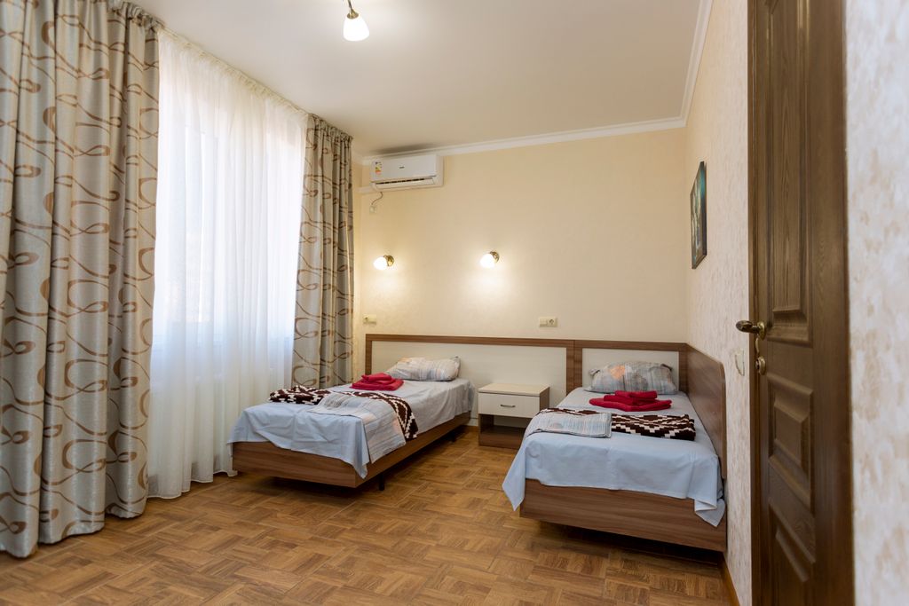 ТриО — Двухместный номер с 2 отдельными кроватями стандарт без балкона