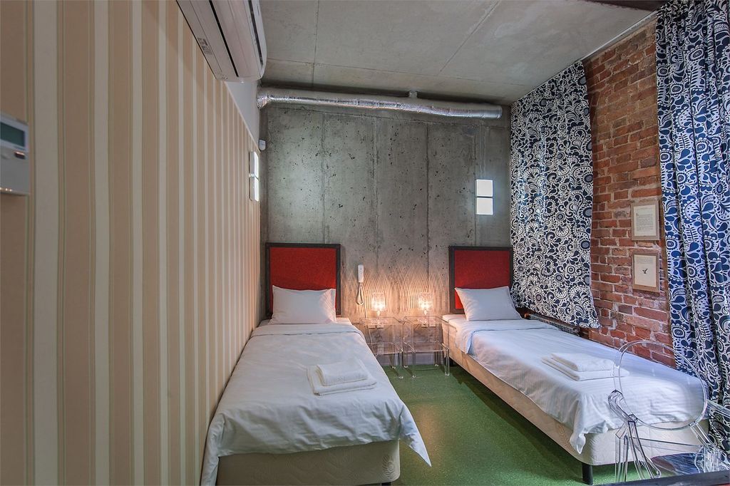 Бронзовый Кабан — Двухместный номер с 2 отдельными кроватями Комфорт