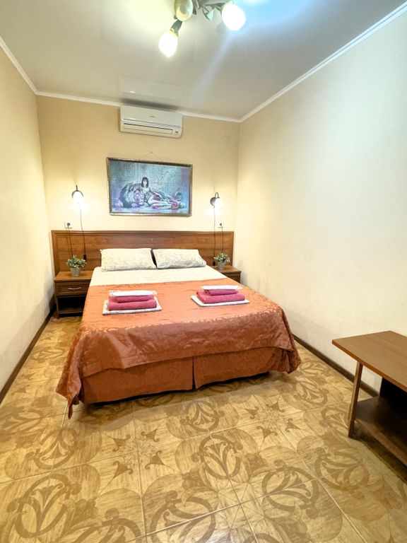 Атриум — Двухместный номер с 1 кроватью стандарт с доп местом, окно выходит в атриум отеля