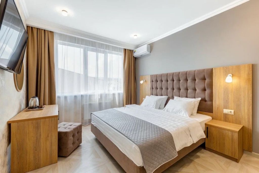 Баринъ — Двухместный номер с 1 кроватью или 2 раздельными кроватями с балконом