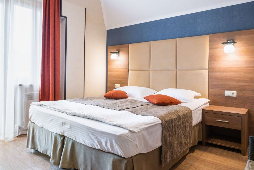 Арго — Двухместный номер с 1 кроватью стандарт с балконом