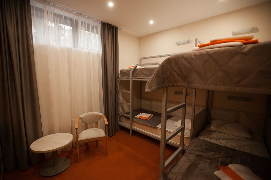 Moramar hotel — Четырёхместный номер эконом