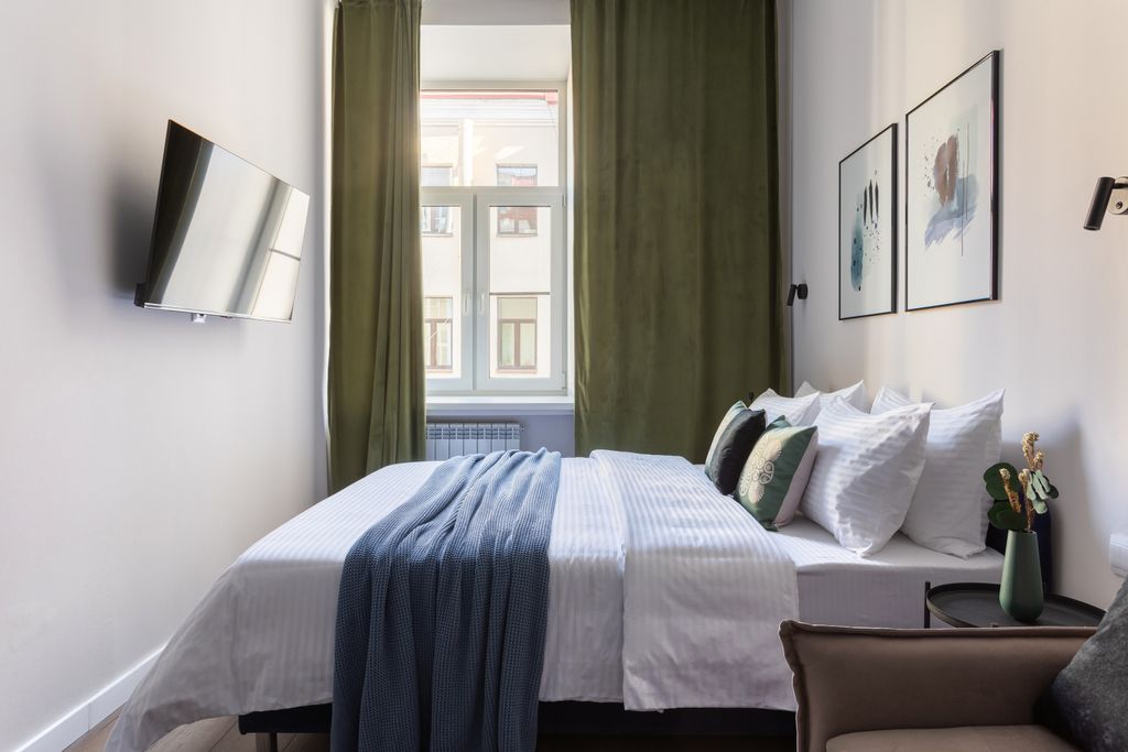 РиверСайд Невский — Апартаменты с одной спальней вид во двор