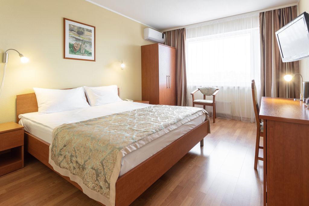 Спа-отель Карелия — Двухместный номер с 1 кроватью Стандарт DBL с видом на озеро