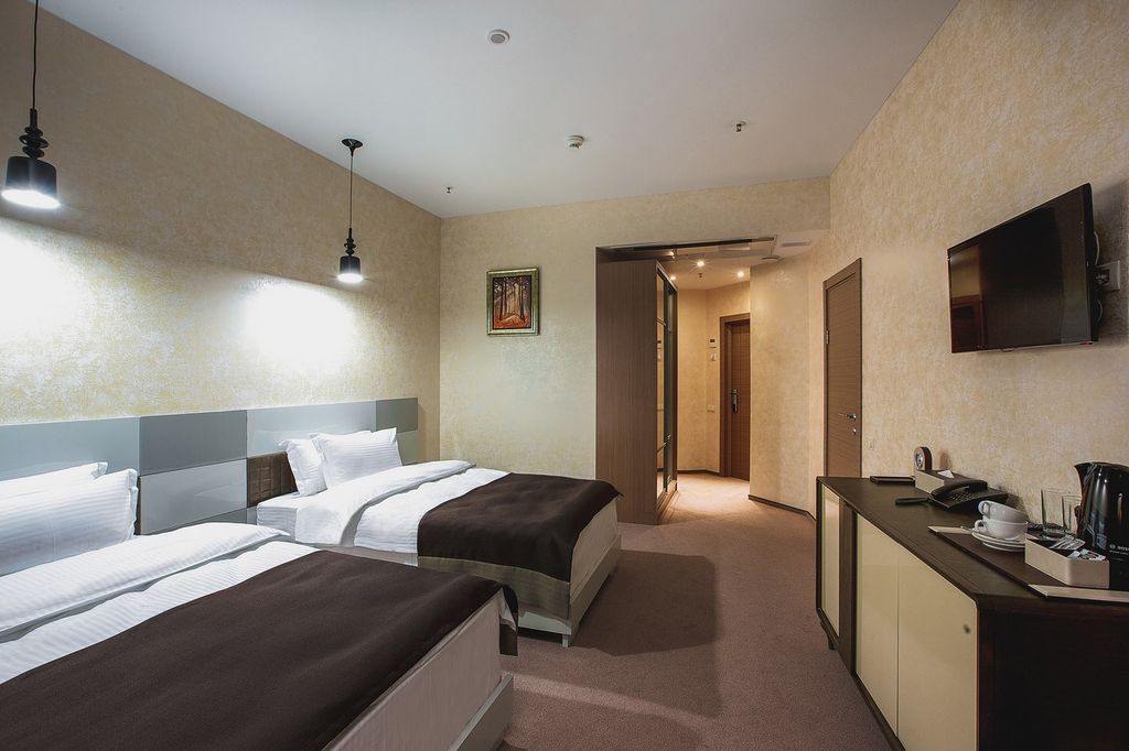 СитиОтель — Двухместный номер с 2 отдельными кроватями стандарт