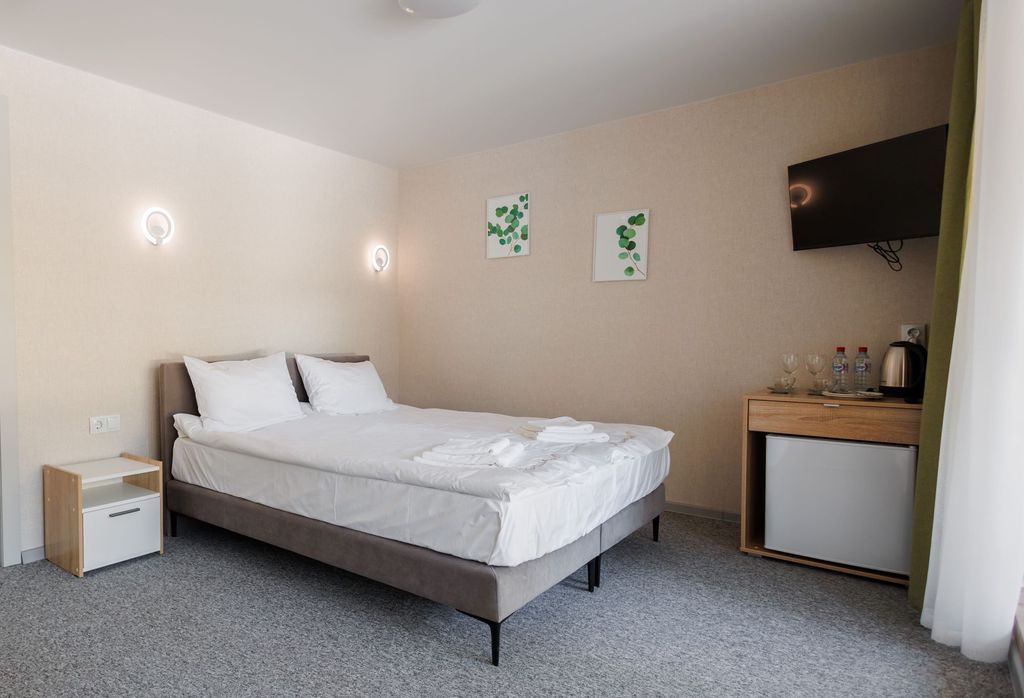 Хвоя, Карелия — Двухместный номер с 2 отдельными кроватями стандарт с террасой