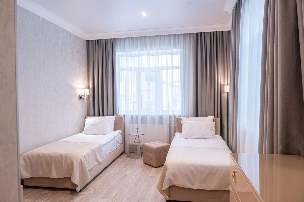 Вишневый рояль — Двухместный номер с 2 отдельными кроватями стандарт твин