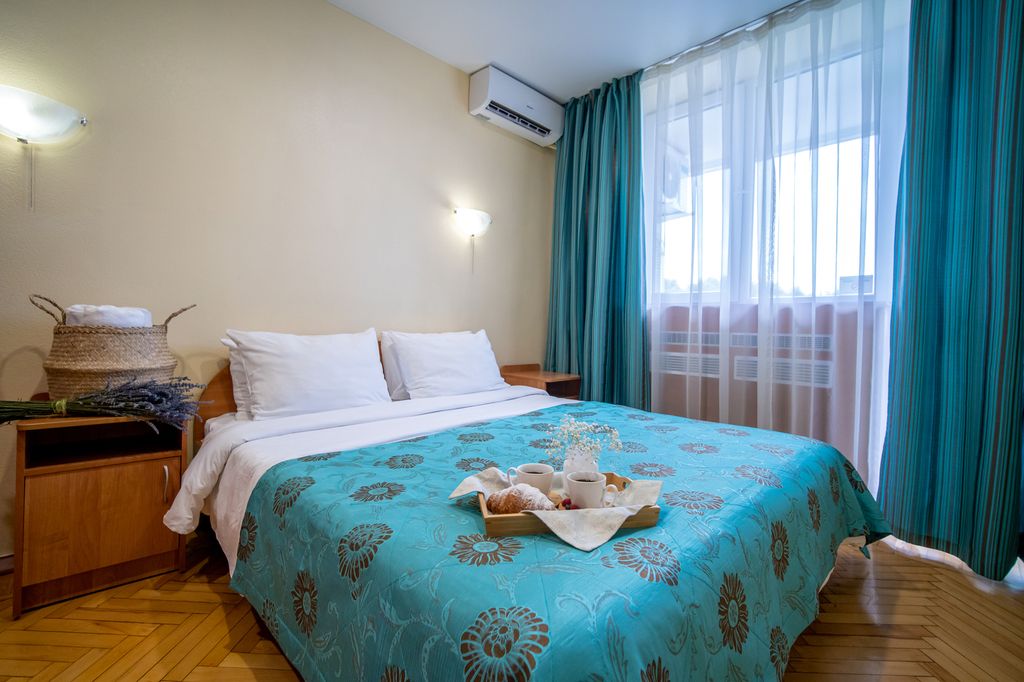 Голубая волна — Двухместный номер с 1 кроватью или 2 отдельными улучшенный - 1 корпус