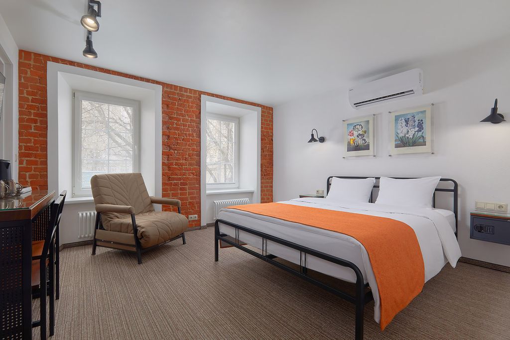 Цветной бульвар — Двухместный номер с 1 кроватью Люкс