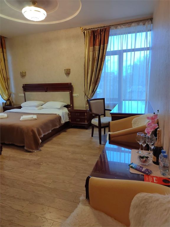 HappyInn на Софийской — Двухместный номер с 1 кроватью делюкс с сауной