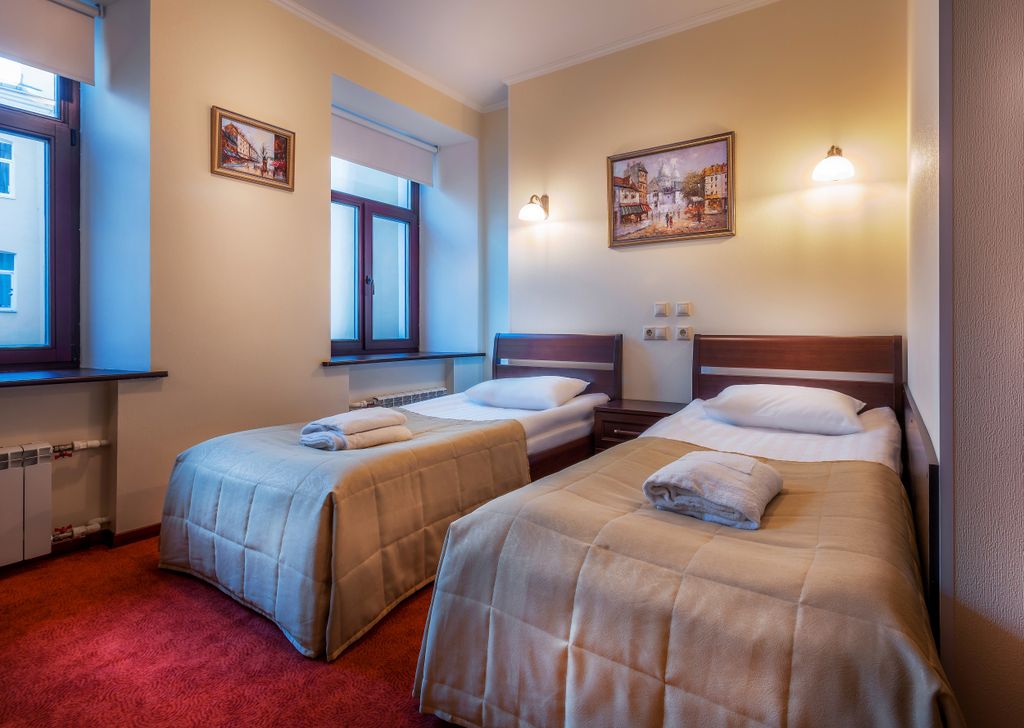 Алегрия — Двухместный номер с 2 отдельными кроватями комфорт с 2 односпальными кроватями