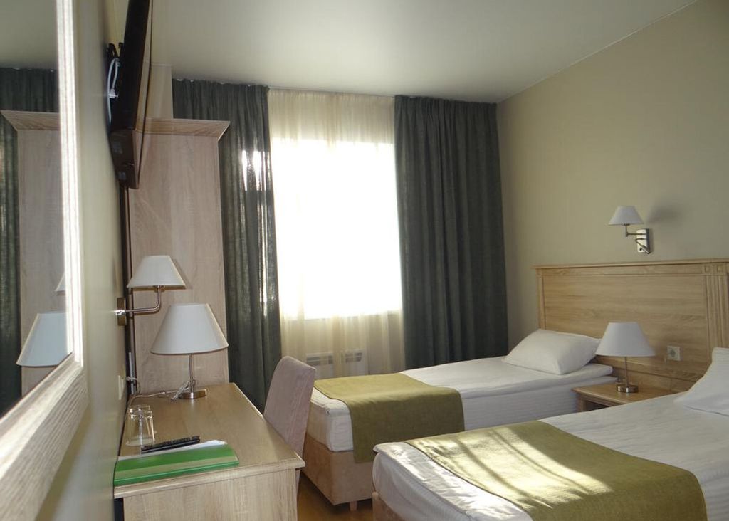 Арсеньев — Двухместный номер с 2 отдельными кроватями стандарт с видом на бухту Twin Корпус Green