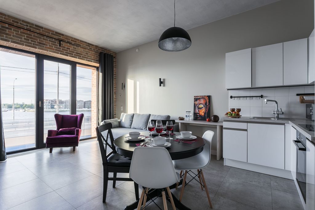 СВ Лофт — Апартаменты Family для 6-ти гостей с видом на реку