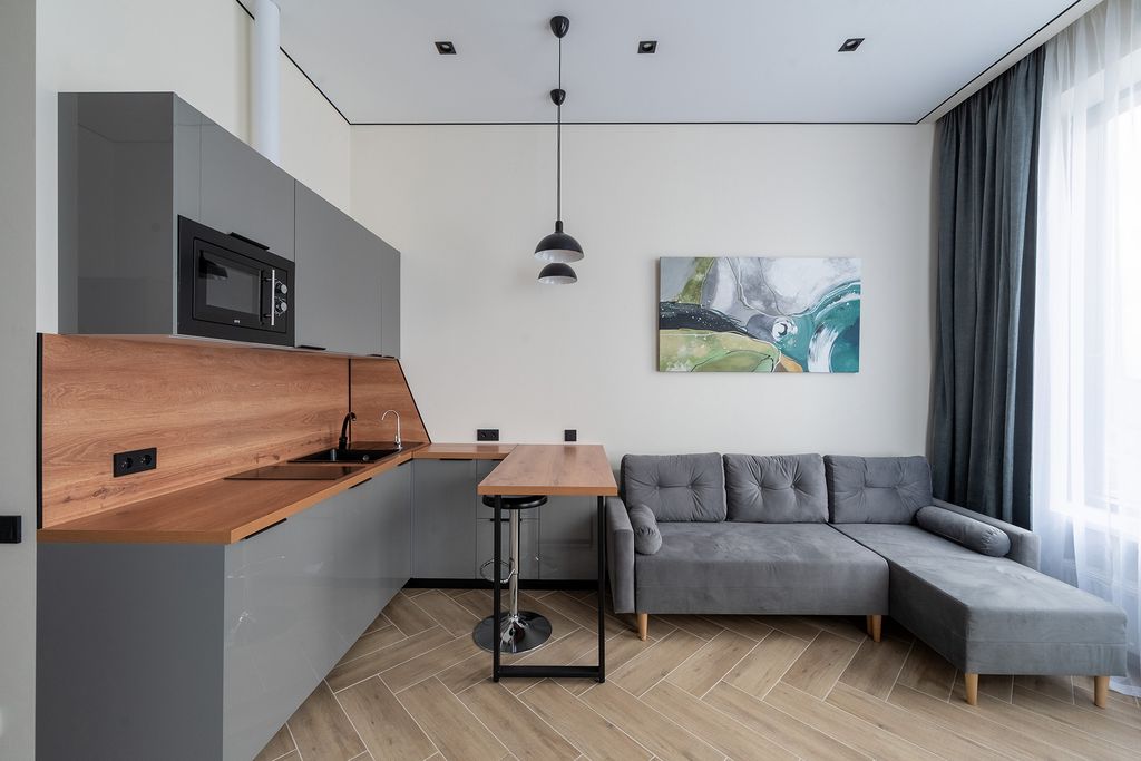 Винтерфелл Стрешнево — Апартаменты двухкомнатные с панорамным видом на реку или город