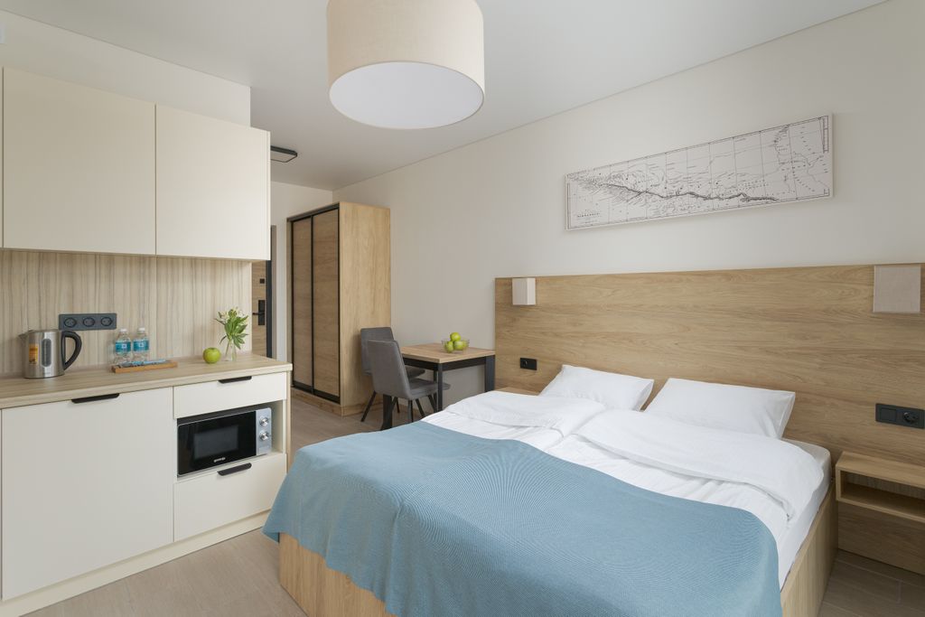 Lavicon Apart — Двухместный номер с 1 кроватью стандарт семейный без балкона