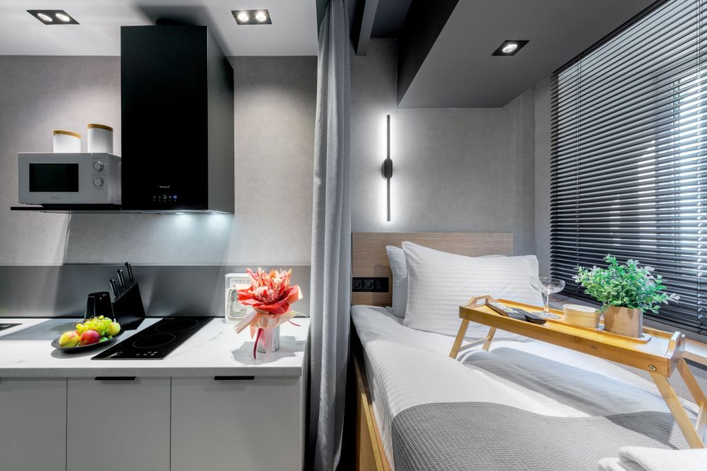 Yapartments — Одноместный номер studio