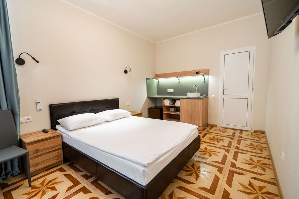 Мамайка Резиденс — Двухместный номер с 1 кроватью эконом