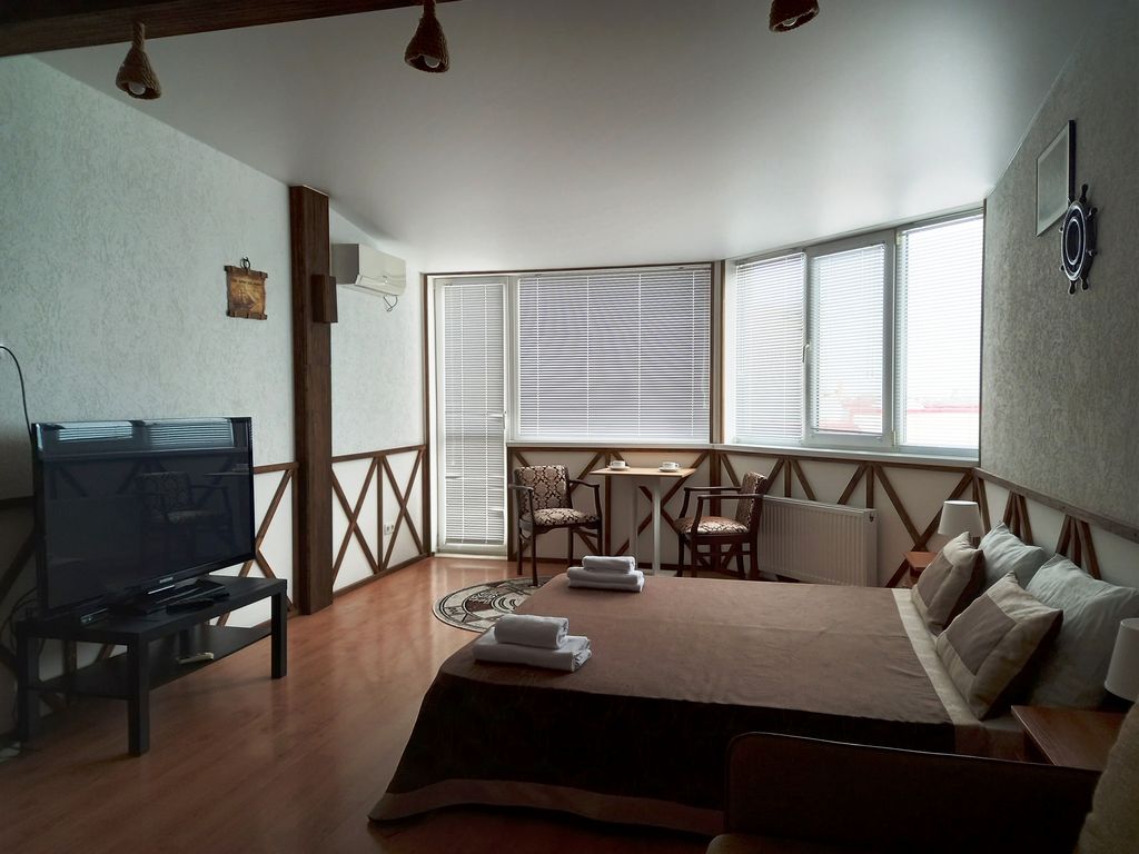 У самого моря — Двухместный номер с 1 кроватью стандарт с видом на море