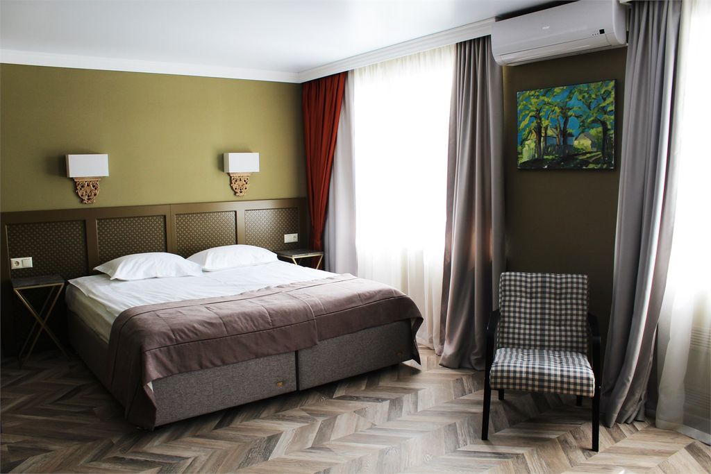 Парк отель — Двухместный номер с 1 кроватью джуниор сюит (вид на Волгу)