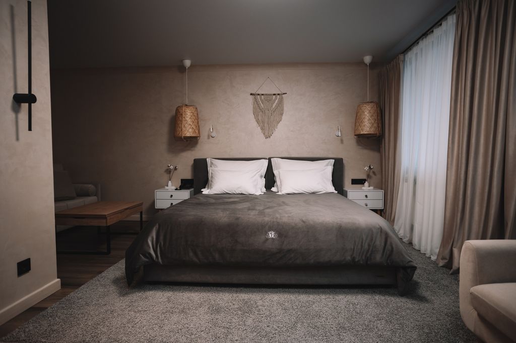 Парк отель — Двухместный номер с 1 кроватью джуниор сюит (вид на лес) 6 этаж