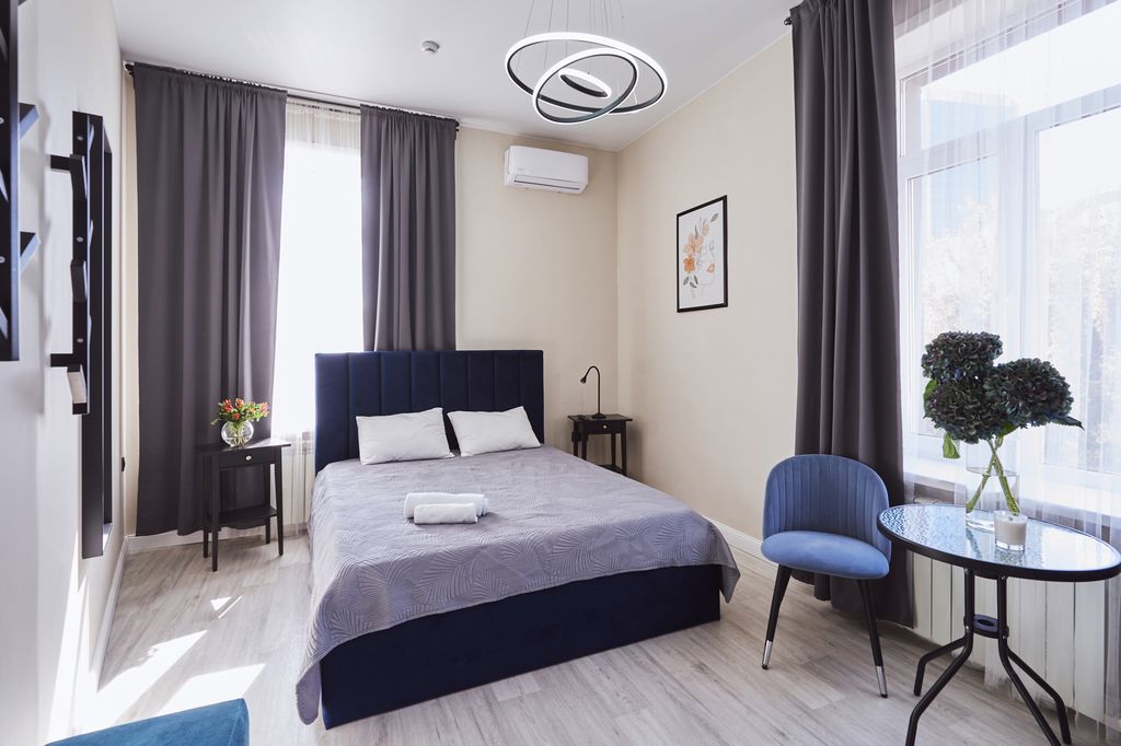 Икра — Двухместный номер с 1 кроватью комфорт с двуспальной кроватью