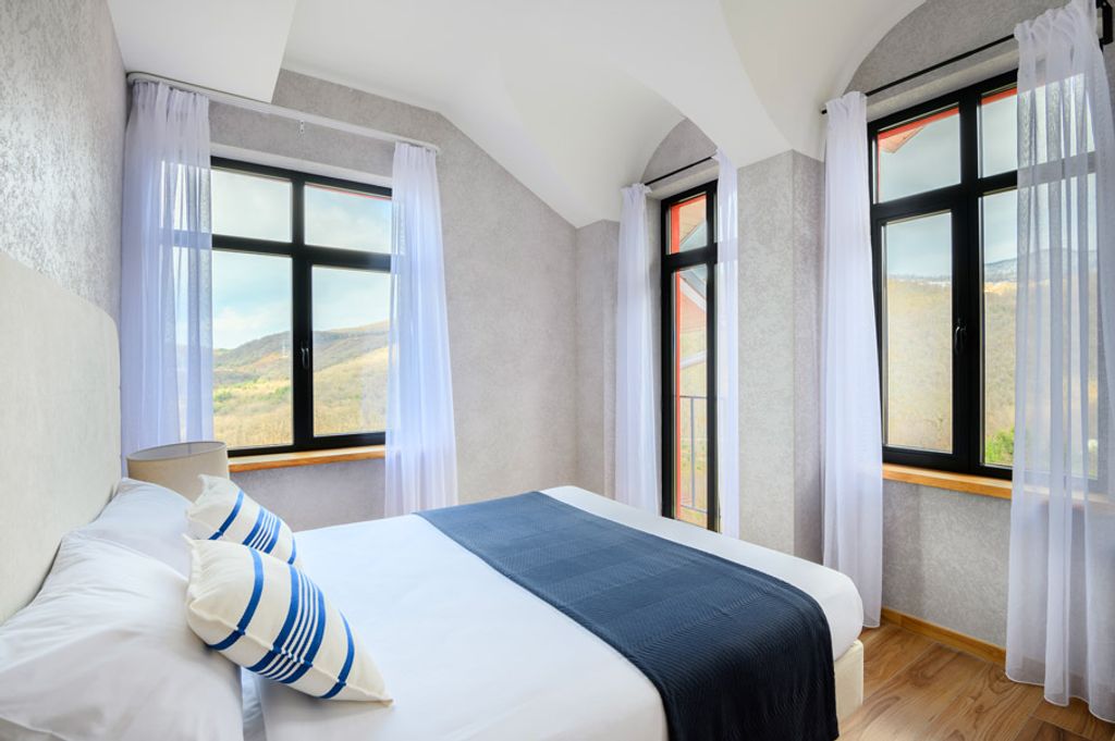 Вилла Вино — Четырёхместный номер Спальня Шардоне