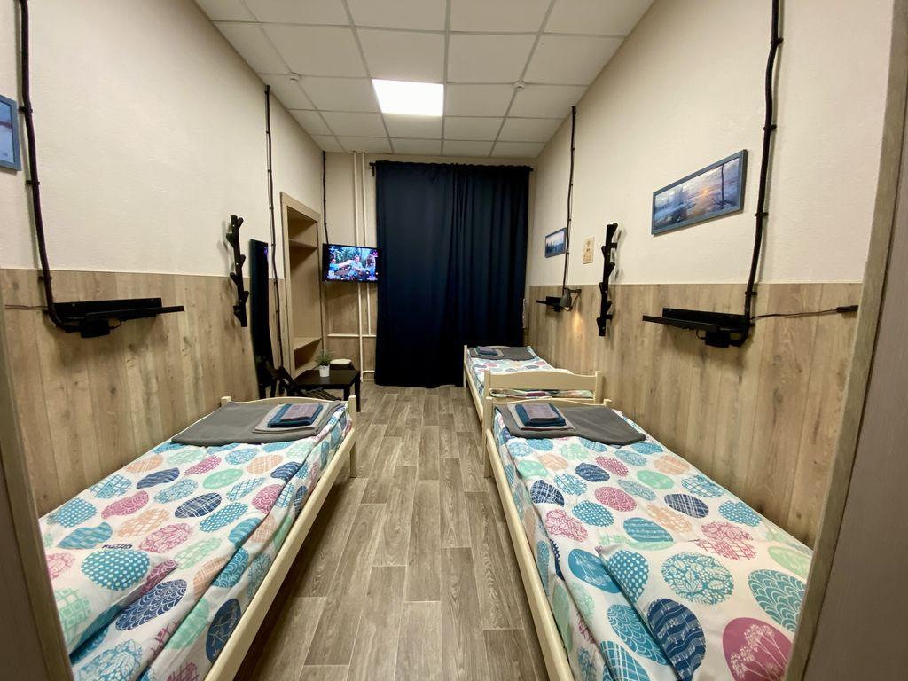 Good Night Rooms & Hostel — Многоместный смешанный номер стандарт 4